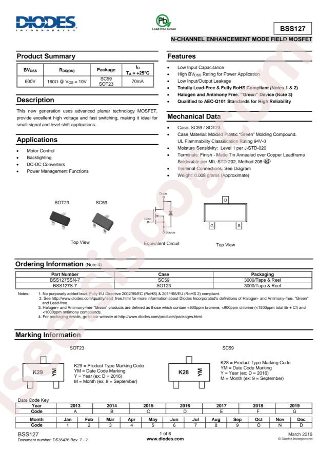 BSS127S-7
