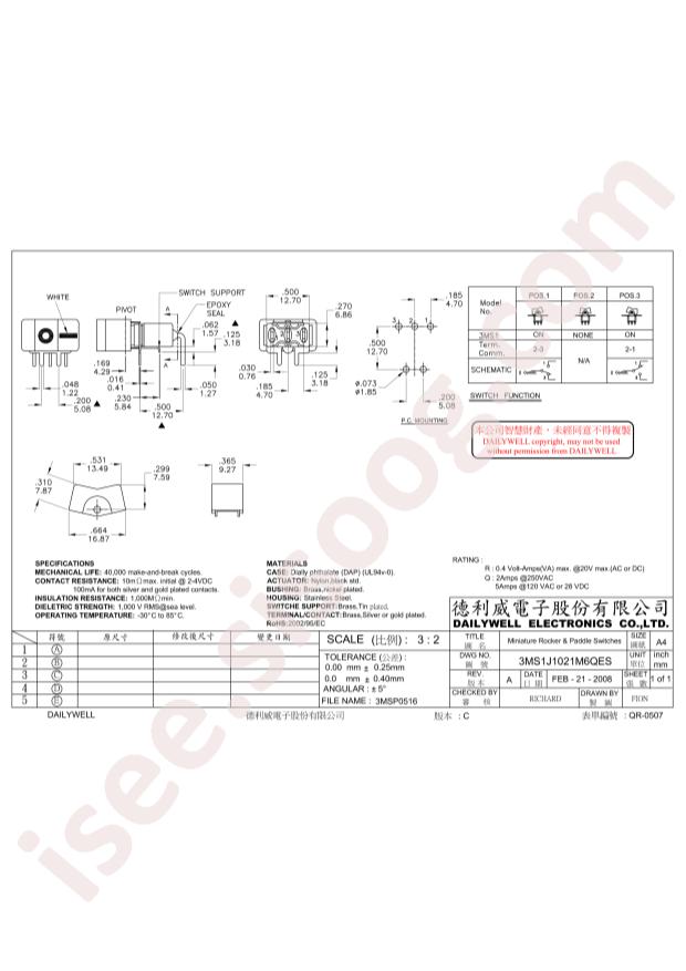 3MS1J1021M6QES