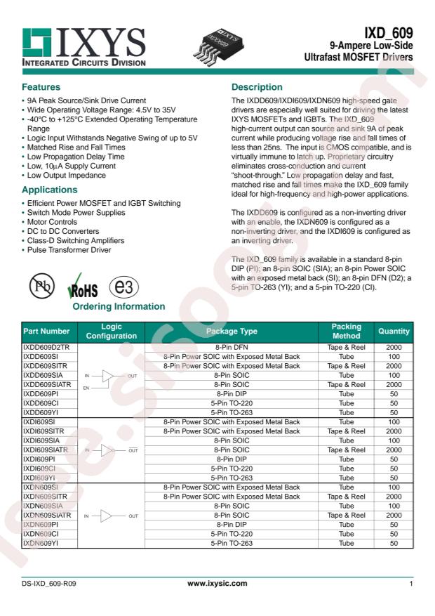 IXDD609SI