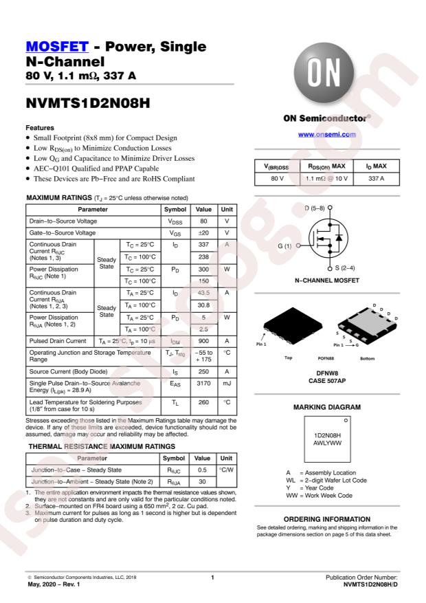 NVMTS1D2N08H