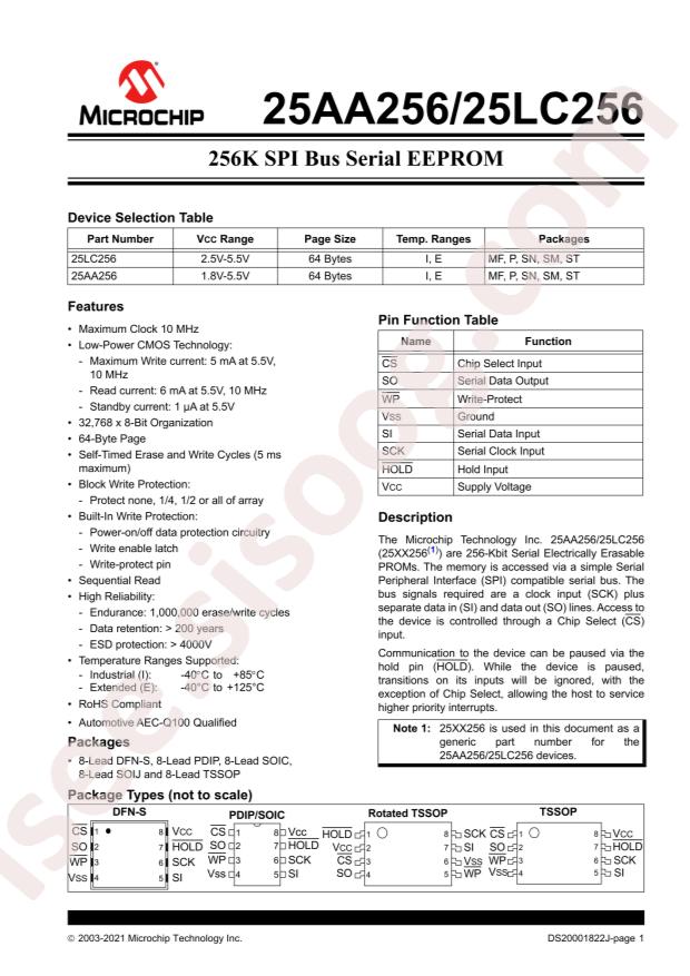 25LC256-I/ST
