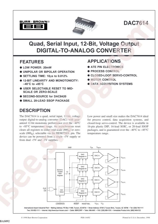 DAC7614EB