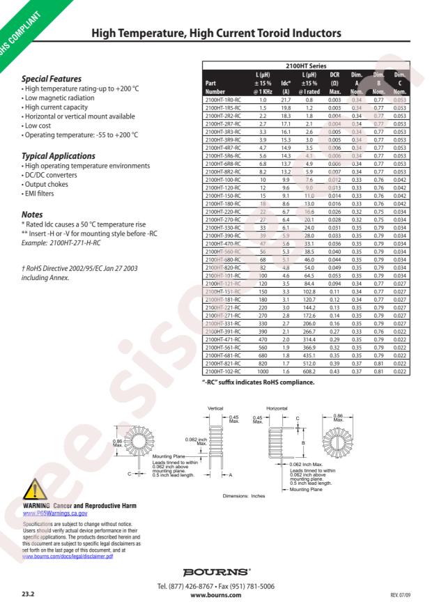 2100HT-331-V-RC