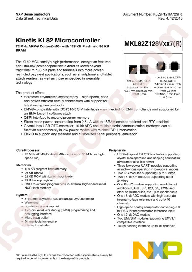MKL82Z128VLK7