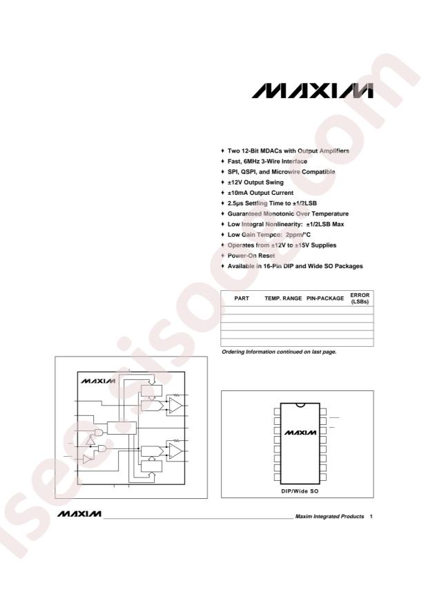 MAX532BCPE+