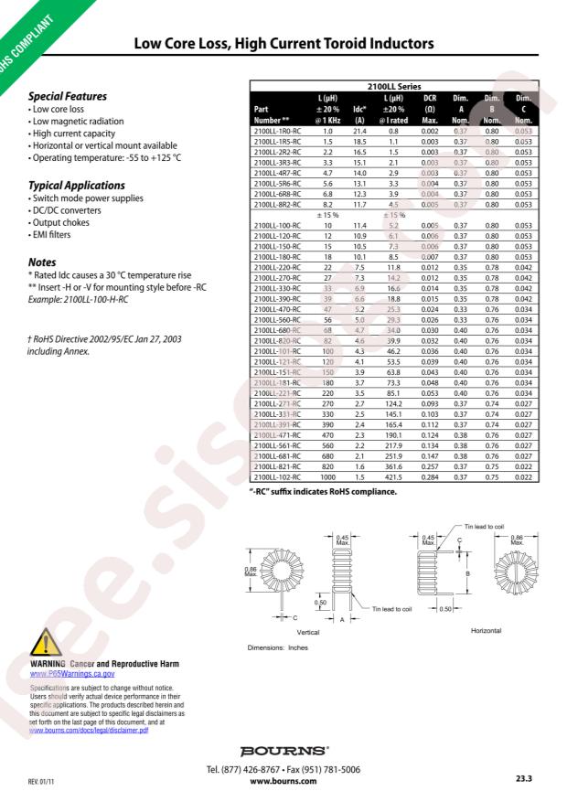 2100LL-101-H-RC