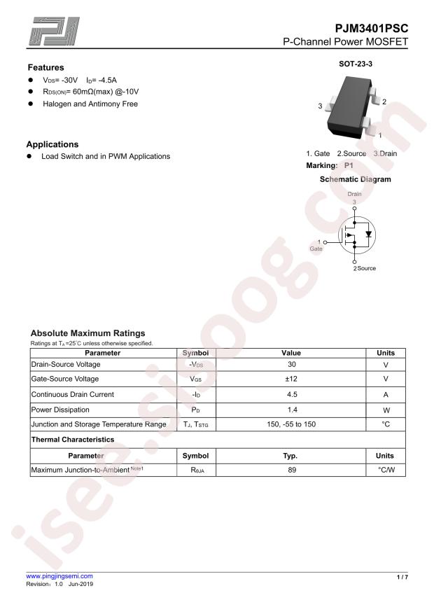 PJM3401PSC
