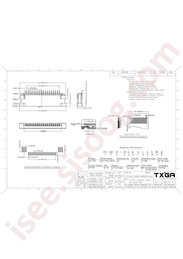 FFC10001-05SBB124W5M