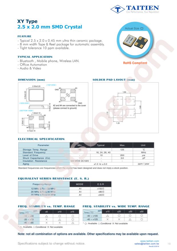 XYDBBCNANF-16.000000MHZ