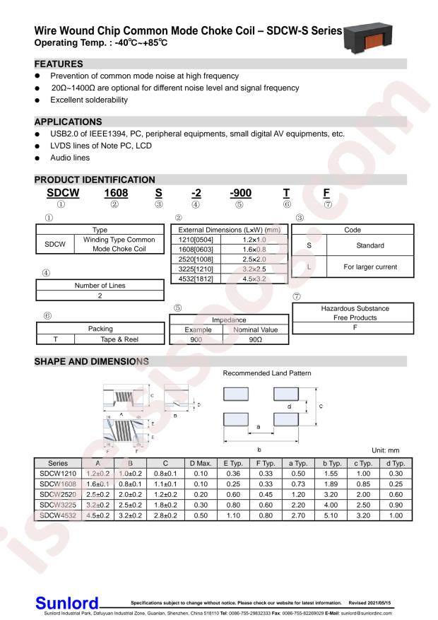 SDCW4532S-2-142TF