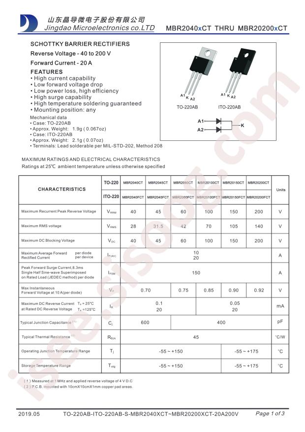 MBR2040CT