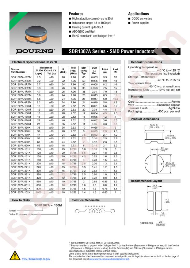 SDR1307A-391K