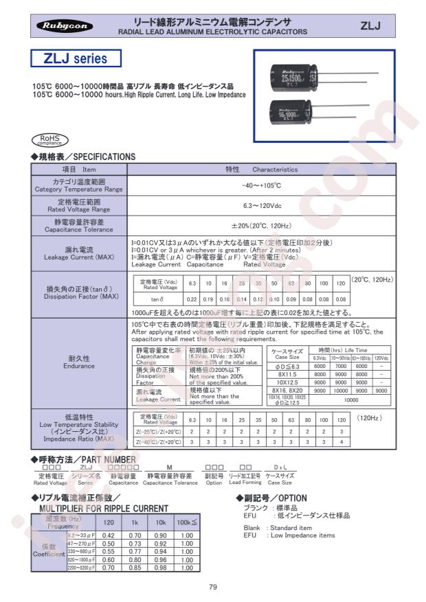 50ZLJ1000M16X25
