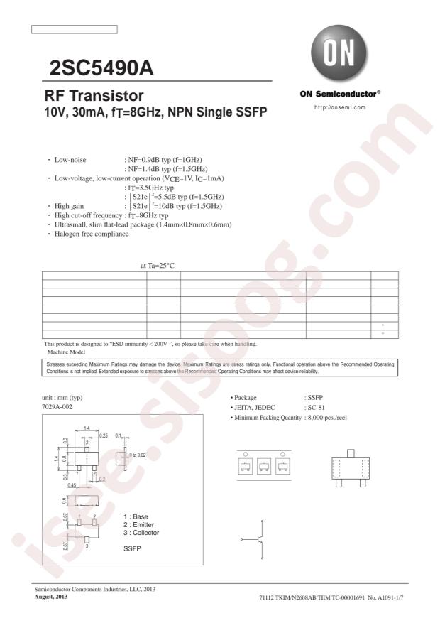 2SC5490A-TL-H