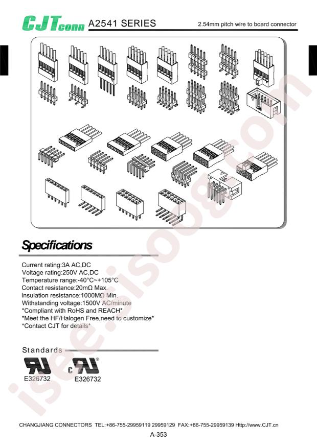 A2541HWV-6P