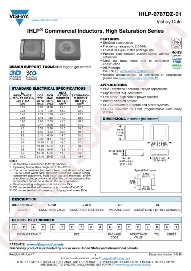 IHLP6767DZERR22M01