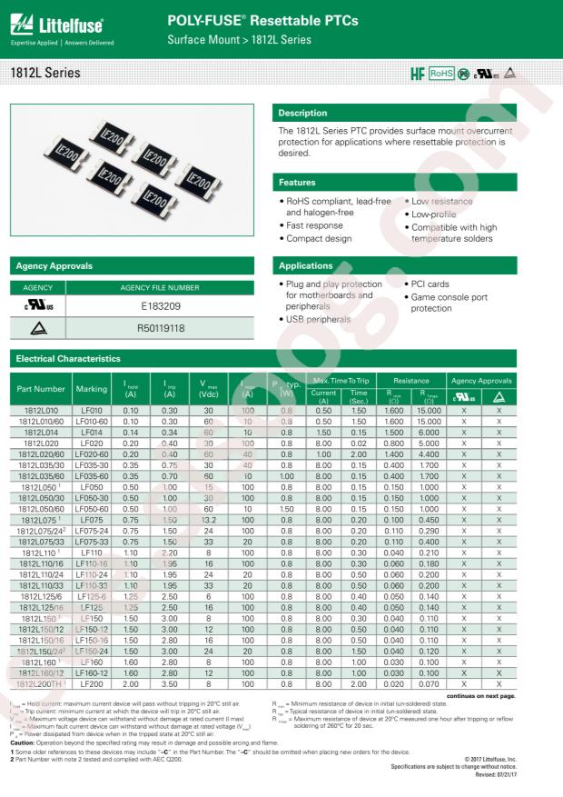 1812L260/12MR