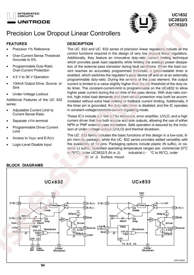 UC3833DWTR