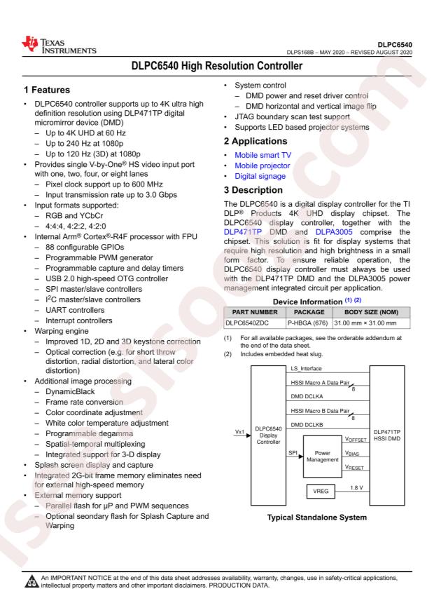 DLPC6540ZDC