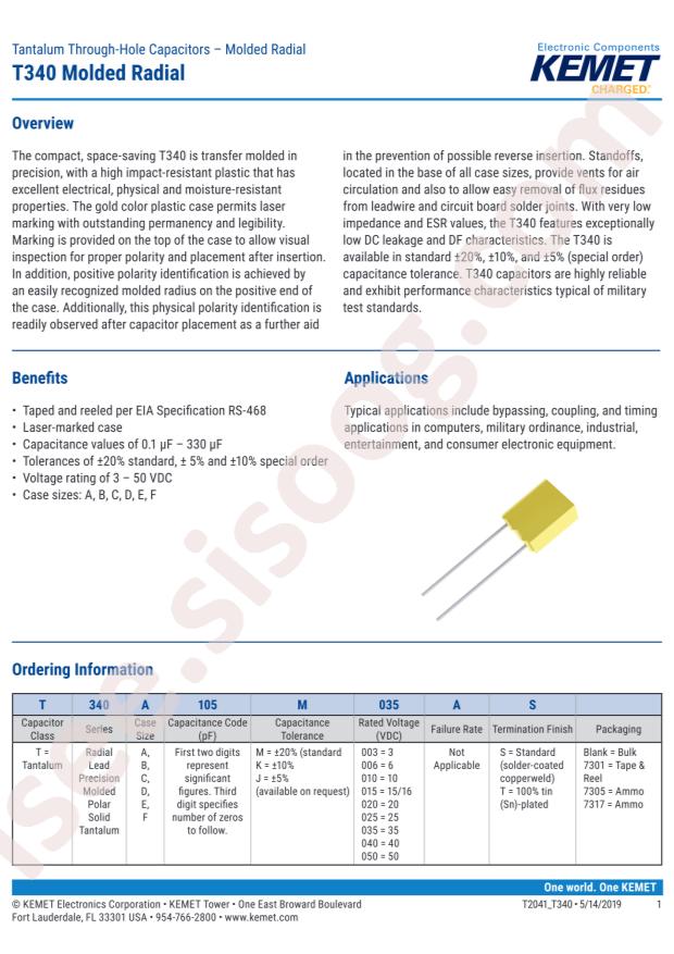 T340A335K015AT