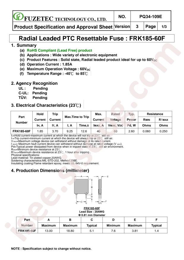 FRK185-60F