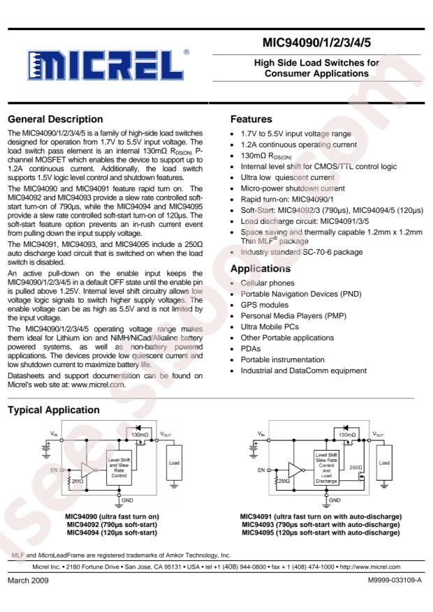MIC94091YC6-TR
