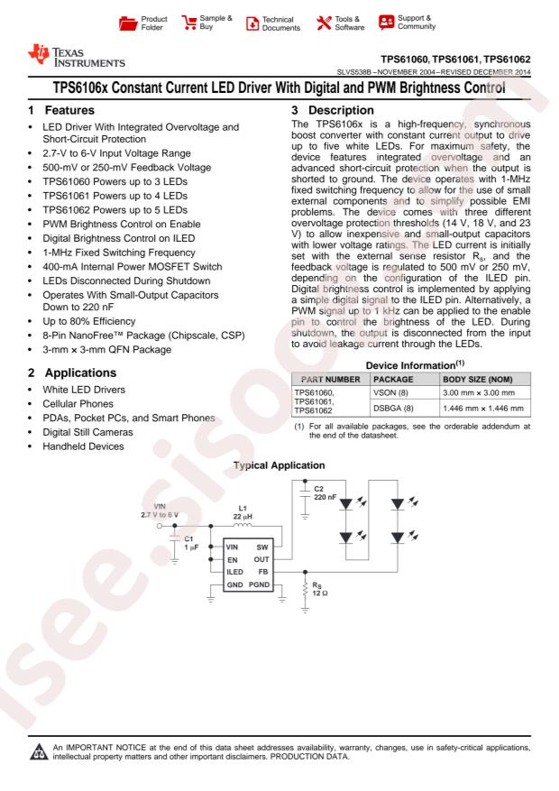 TPS61060DRBR