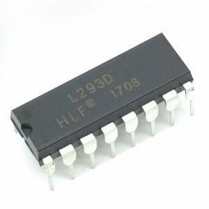 آی سی درایور موتور L293D پکیج DIP-16