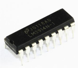 LM3914N، آی سی درایور LED پکیج DIP-18