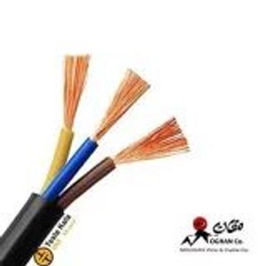 یک متر کابل افشان مسی 25*3 برند مغان (فروش به صورت حلقه 100 متری)