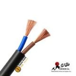 یک متر کابل افشان مسی 0.75*2 برند مغان (فروش به صورت حلقه 100 متری)