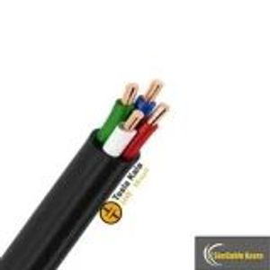 یک متر کابل مفتولی (زمینی) مسی 25×4 برند کسری