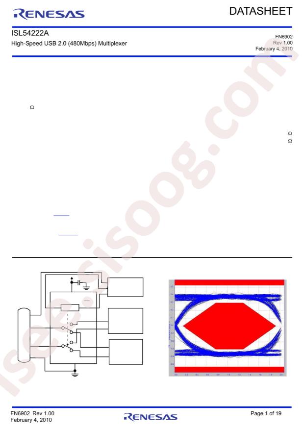 ISL54222AIRTZ-T