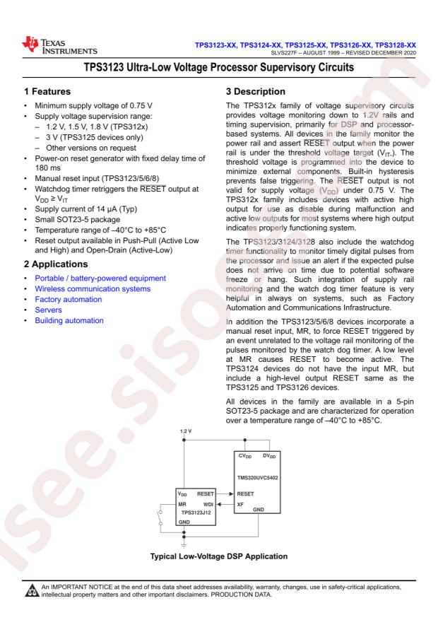 TPS3126E18DBVT