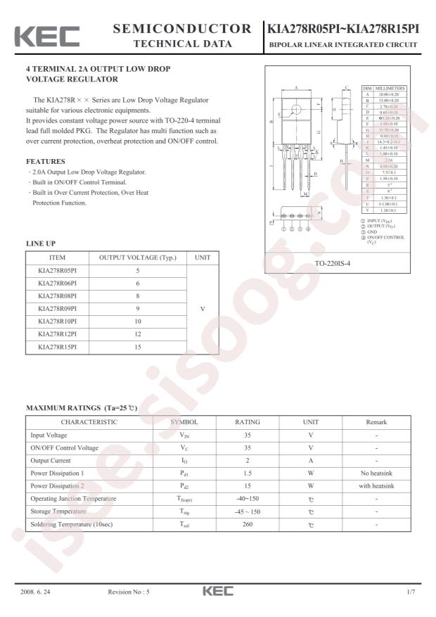 KIA278R12PI-U/P