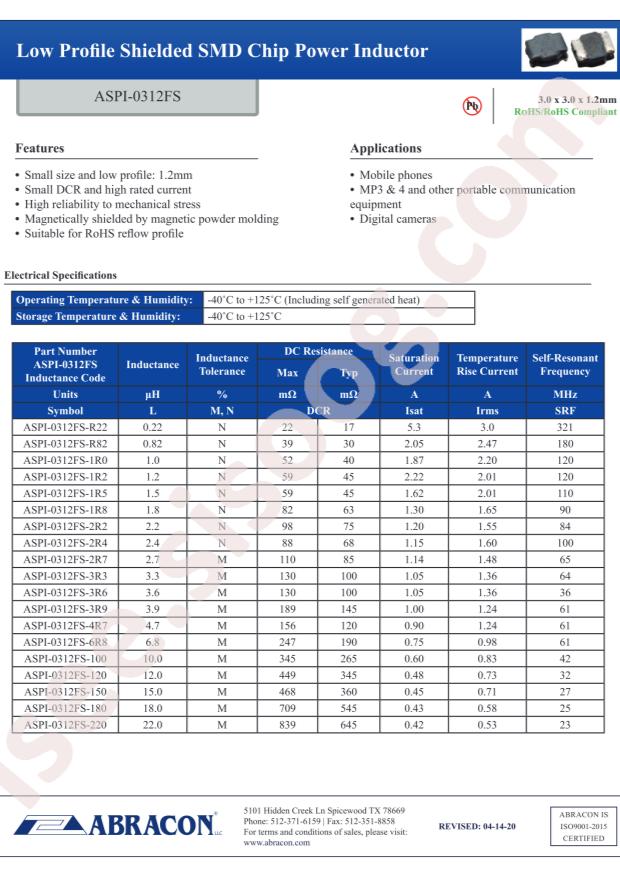 ASPI-0312FS-6R8M-T2