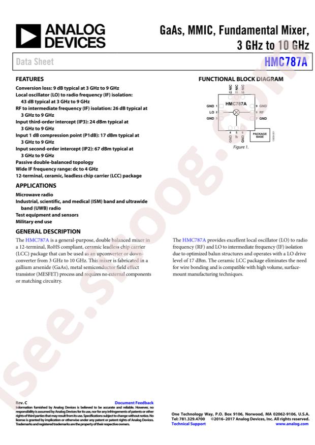 HMC787ALC3BTR-R5