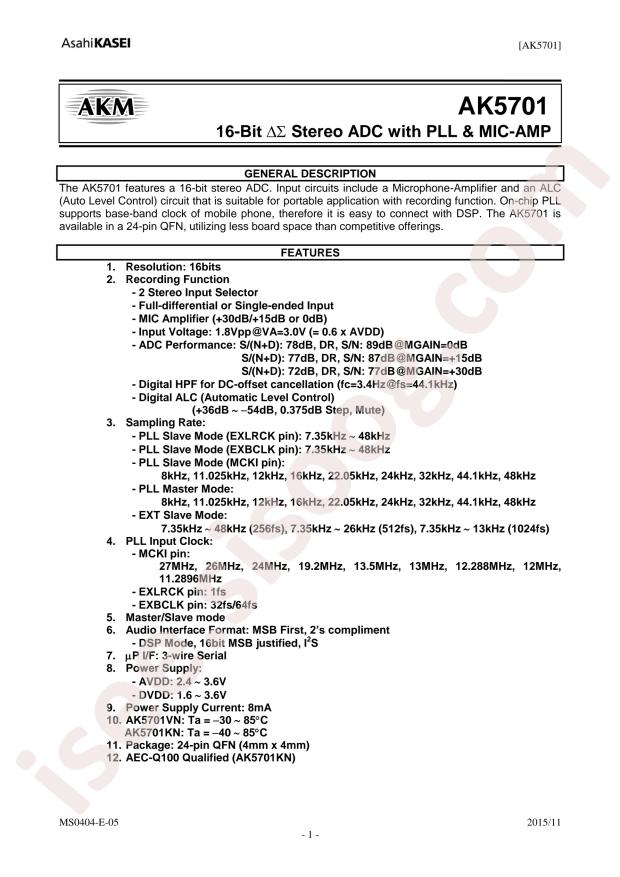AK5355VT