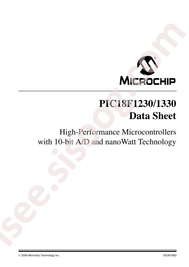 PIC18F1230-I/P