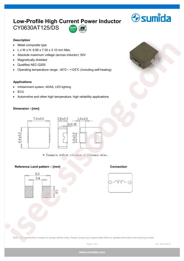 CY0630AT125DS-220MC