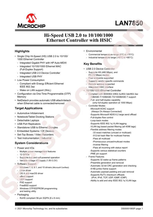 LAN7850-I/8JX