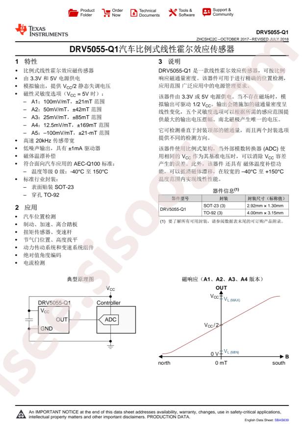 DRV5055A3ELPGMQ1