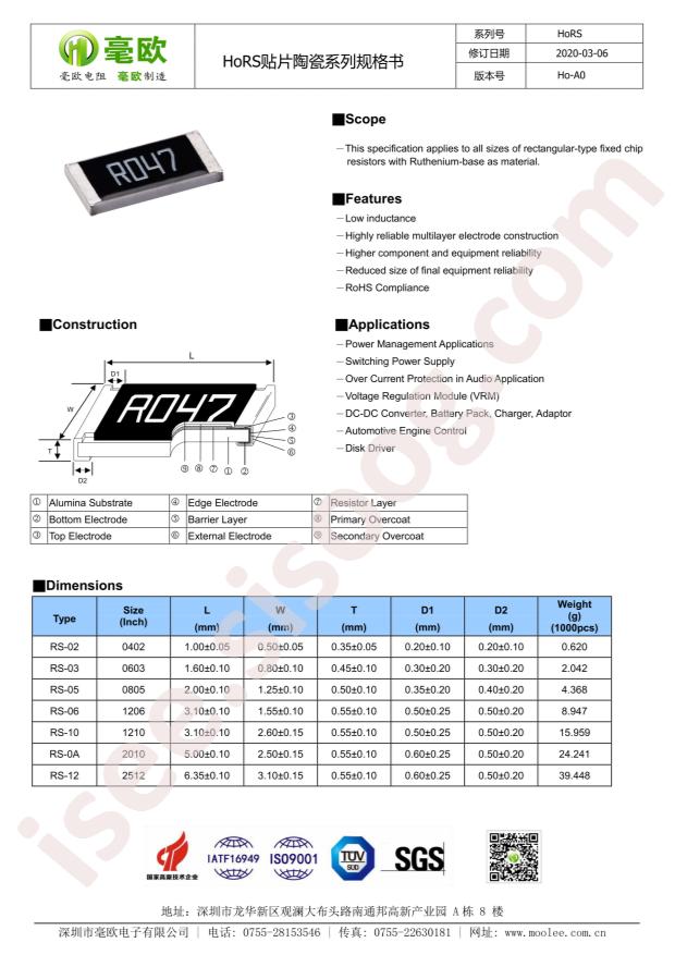 HoRS1206-1/4W-39mR-1%