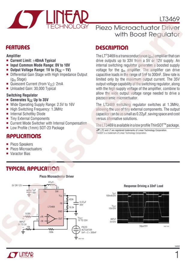 LT3469ETS8#TRPBF