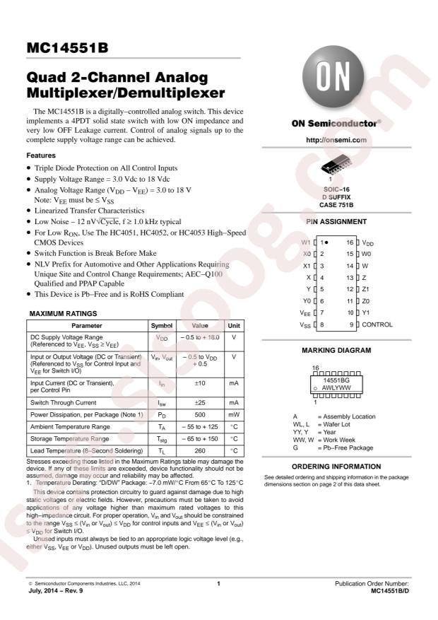 NLV14551BDR2G