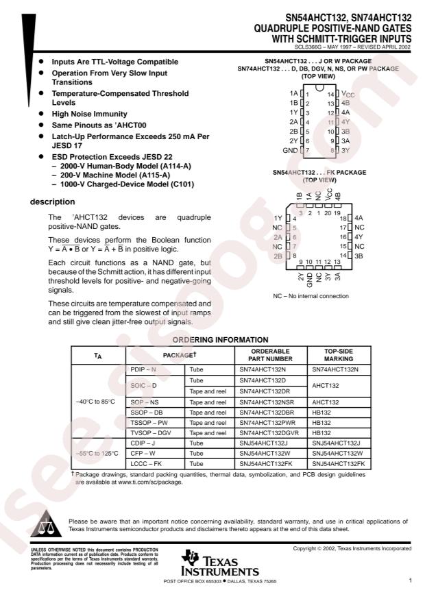 SN74AHCT132PWR