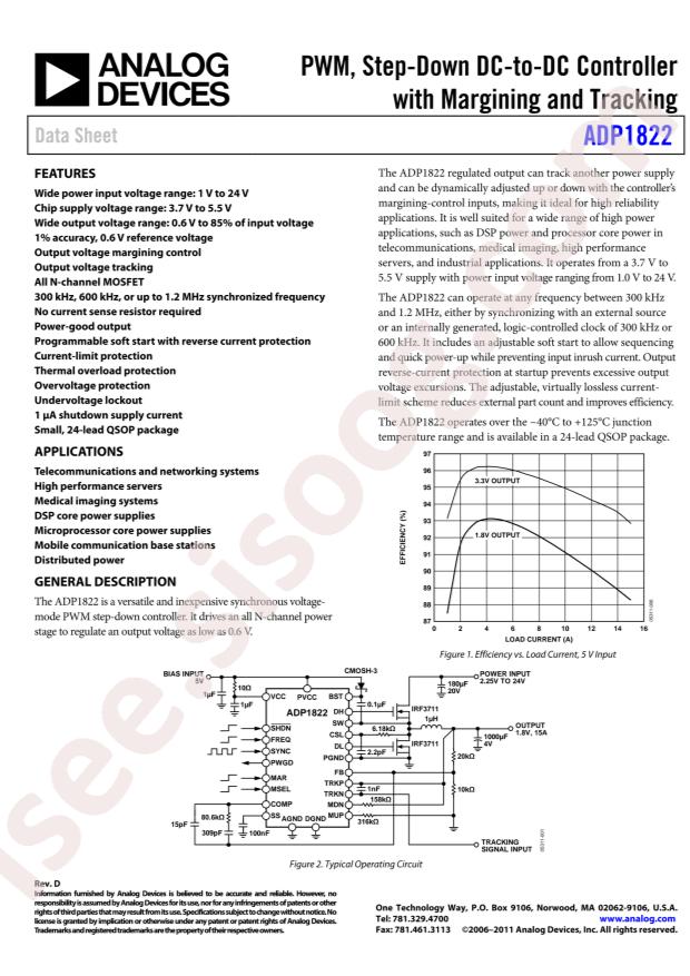 ADP1822ARQZ-R7