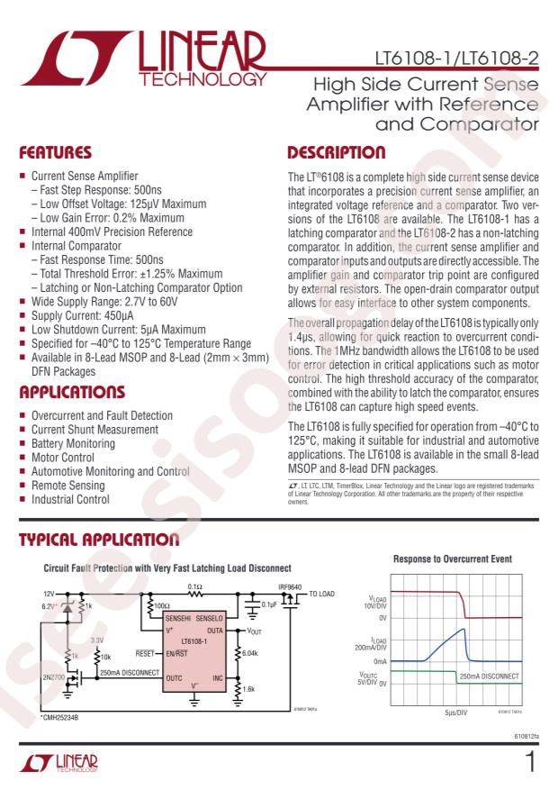 LT6108IDCB-2#TRMPBF