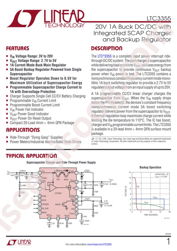 LTC3355EUF#TRPBF