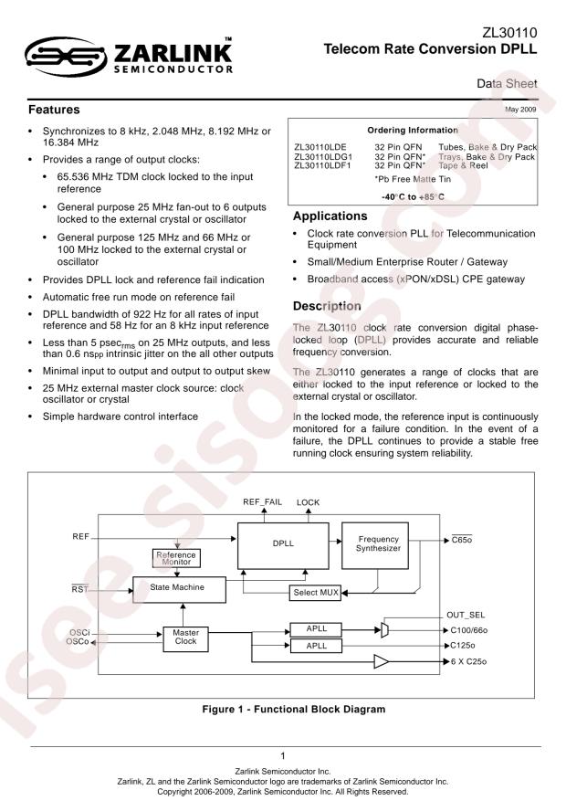 ZL30110LDF1